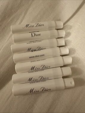 Dior 2ml sample vials of Miss Dior. Seven total/14ml total